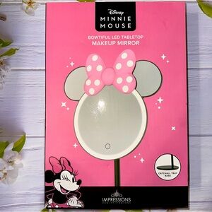 Minnie Mouse LED tabletop Makeup Mirror

NEW